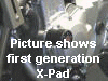 Slider Bandit 650/1250 Image shows older X-Pad style