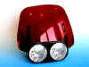 MET Iridium Red Dual Headlights