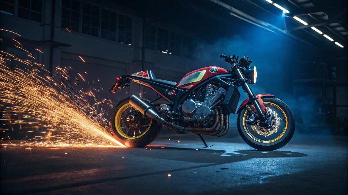 StreetFighter motorcycle transformation